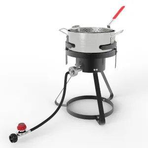 10 QT PROPANE FISH FRYER SET