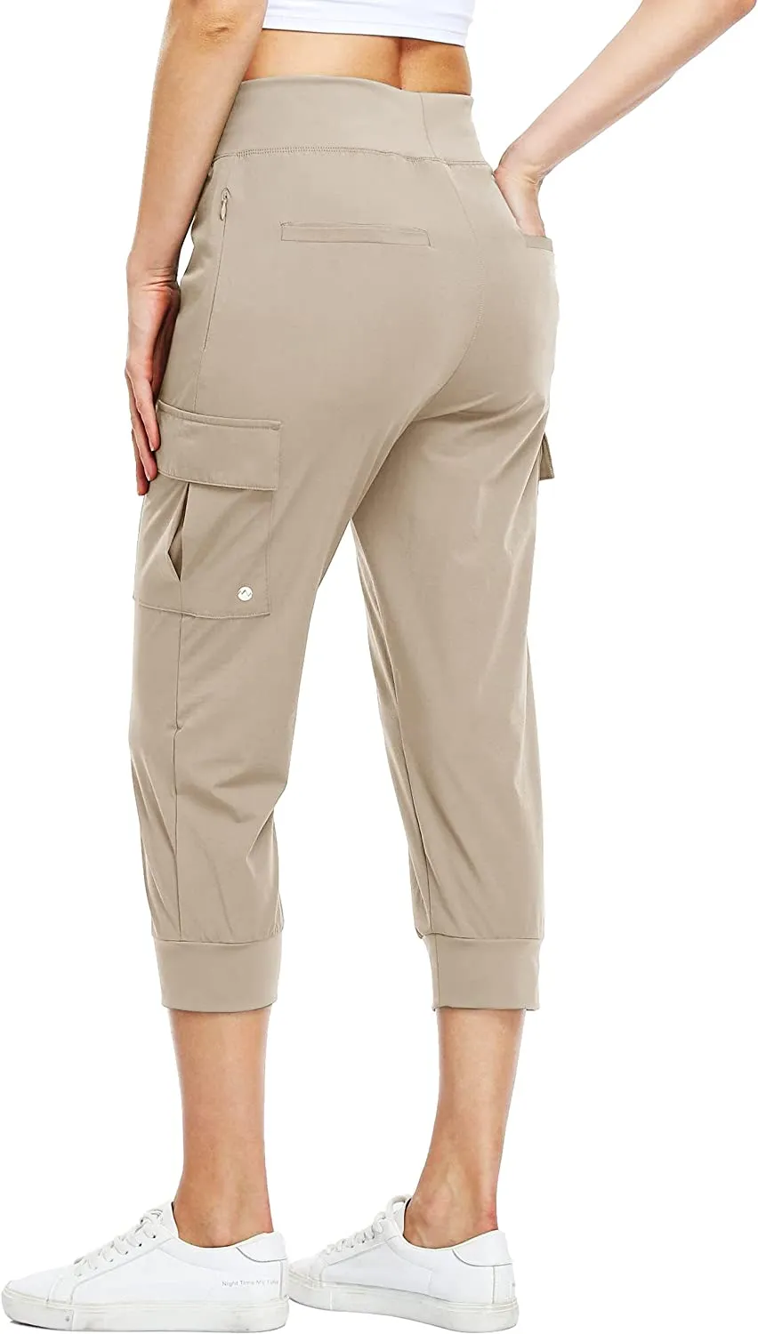 Amy Fashion - Cargo Hiking Capris Quick Dry Lightweight Outdoor Pants