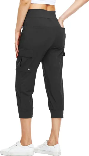 Amy Fashion - Cargo Hiking Capris Quick Dry Lightweight Outdoor Pants