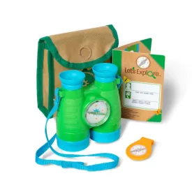 Binoculars & Compass Play Set