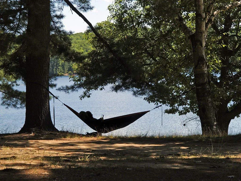 Camping Hammock with Mosquito Net - BriSunshine