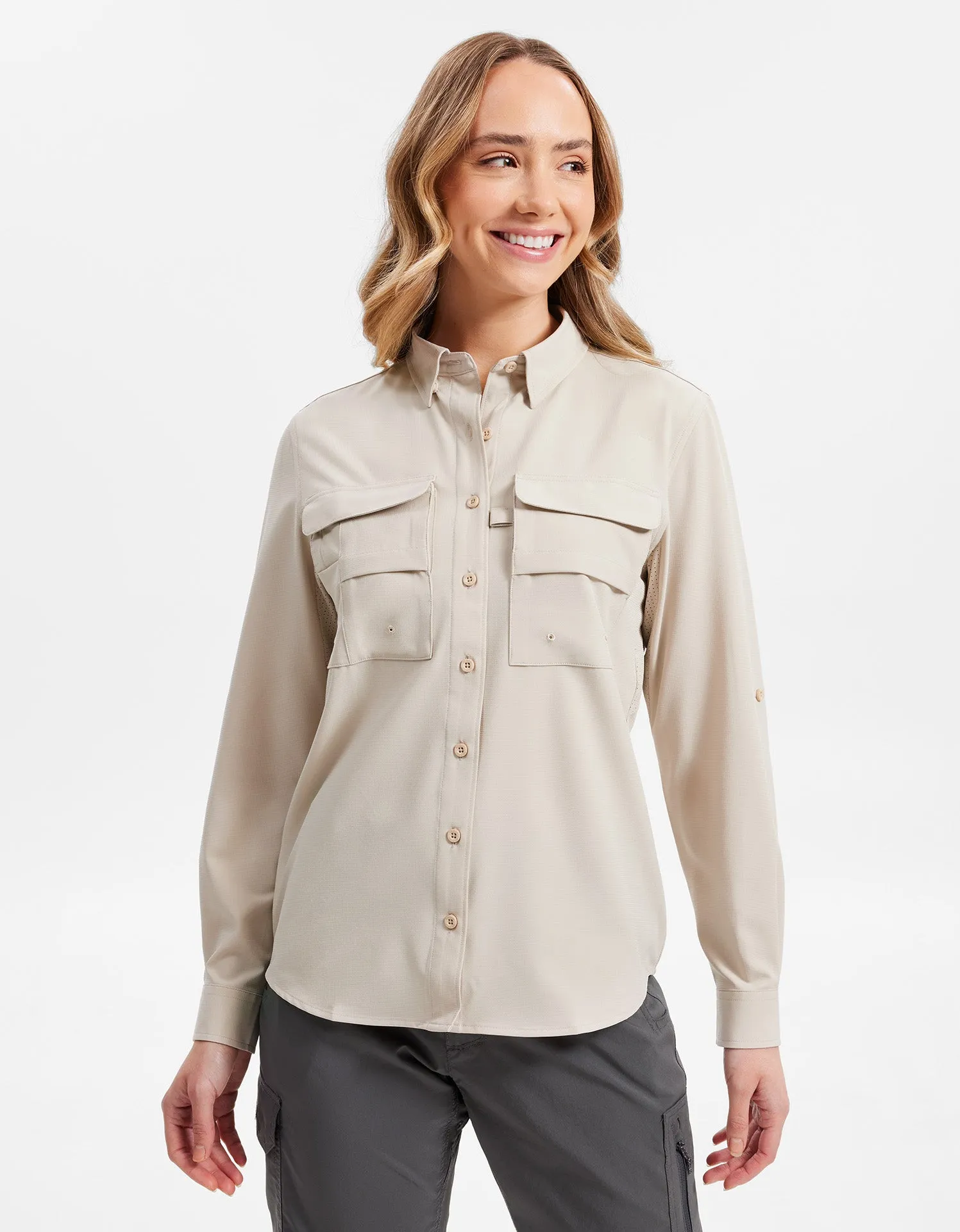 Hiking Shirt Women UPF 50  Dry Lite