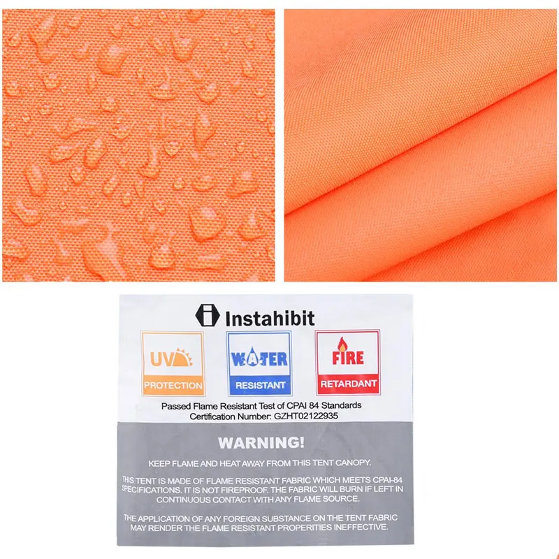 InstaHibit Canopy Replacement 10x20 Pop Ups CPAI-84 FireRetardant