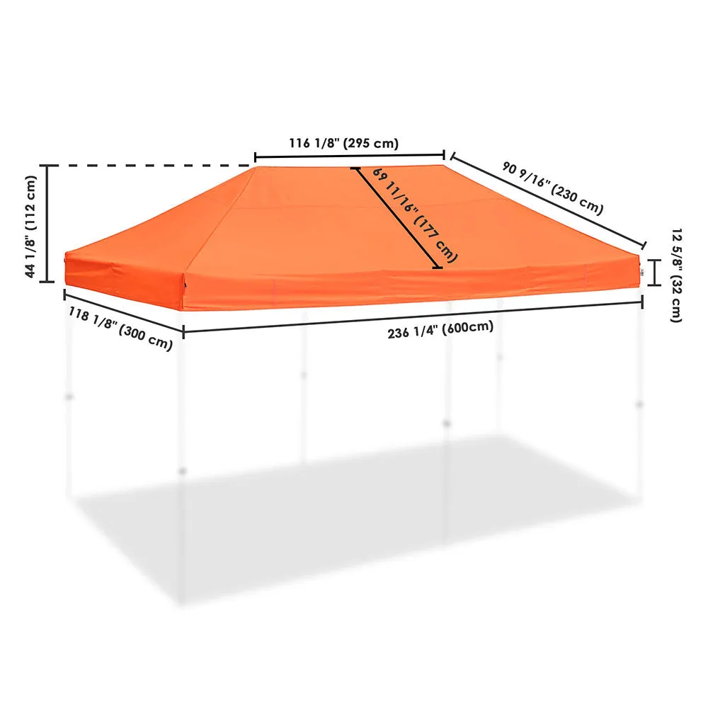 InstaHibit Canopy Replacement 10x20 Pop Ups CPAI-84 FireRetardant