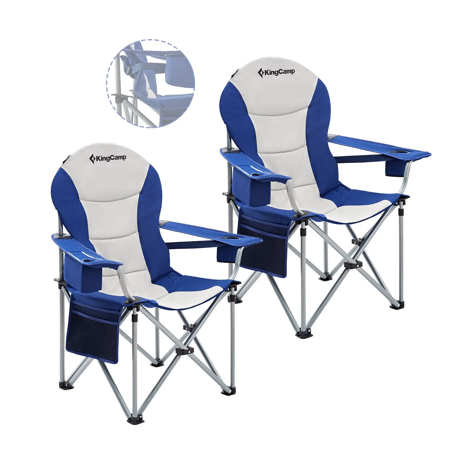 KingCamp Lumbar Support Oversized Camping Chair