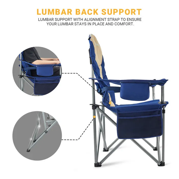 KingCamp Lumbar Support Oversized Camping Chair