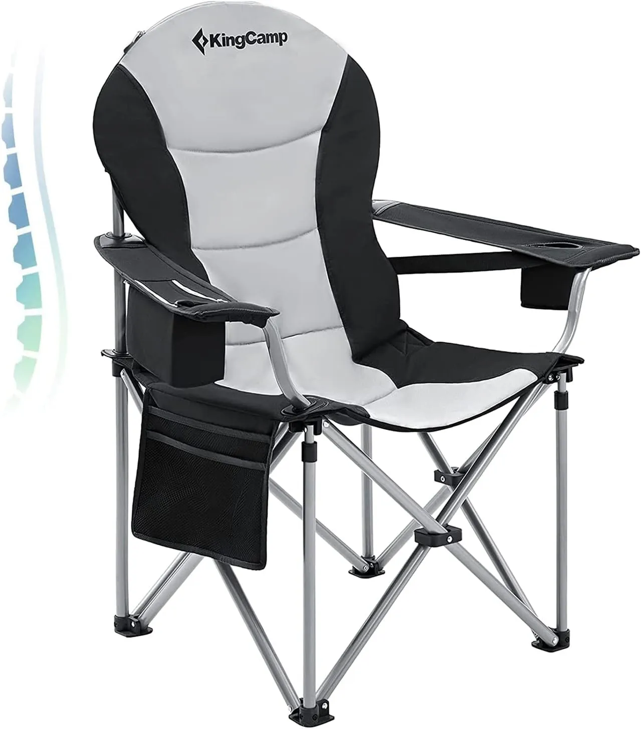 KingCamp Lumbar Support Oversized Camping Chair