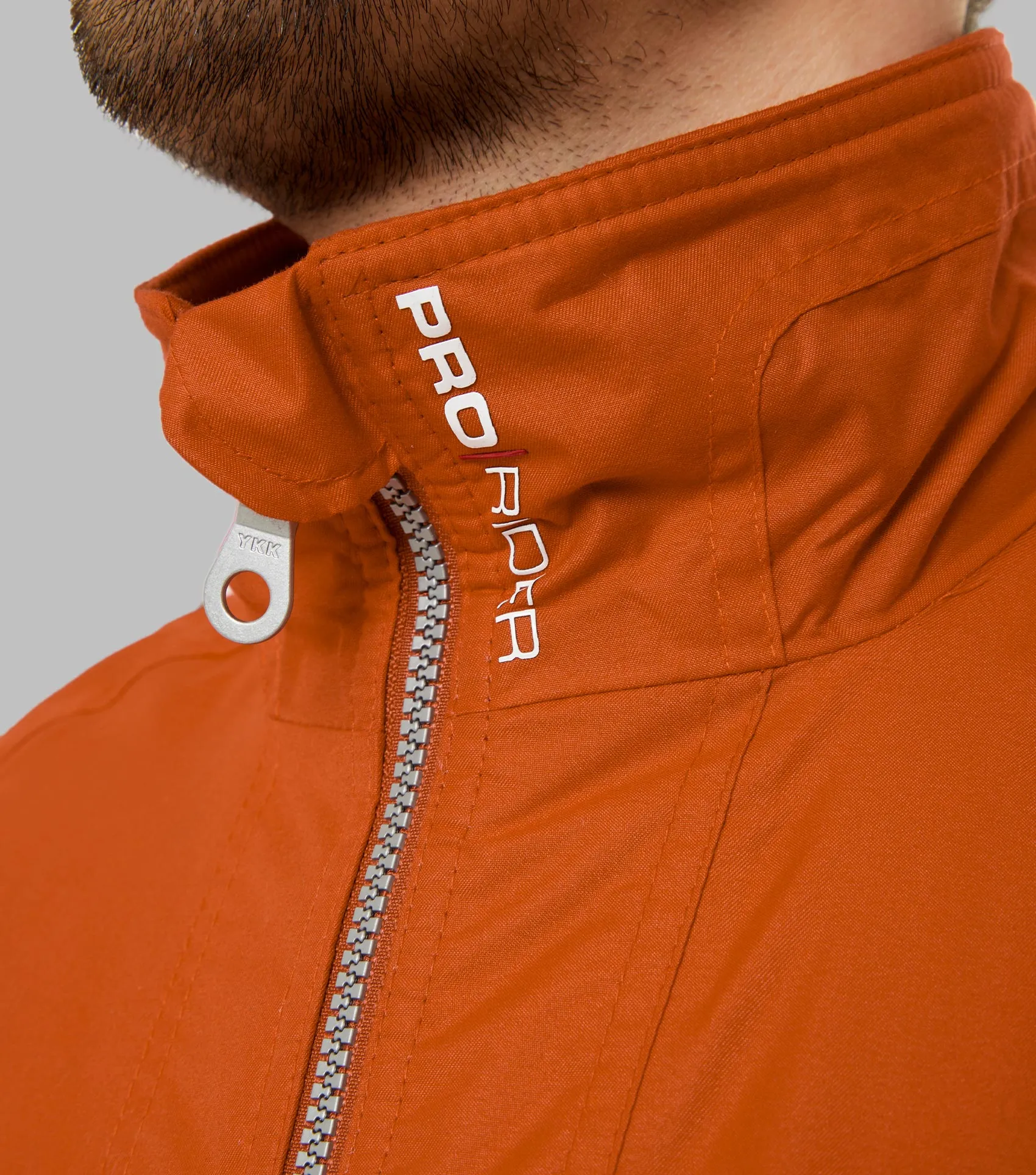 Pro Rider Mens Waterproof Jacket Burnt Orange