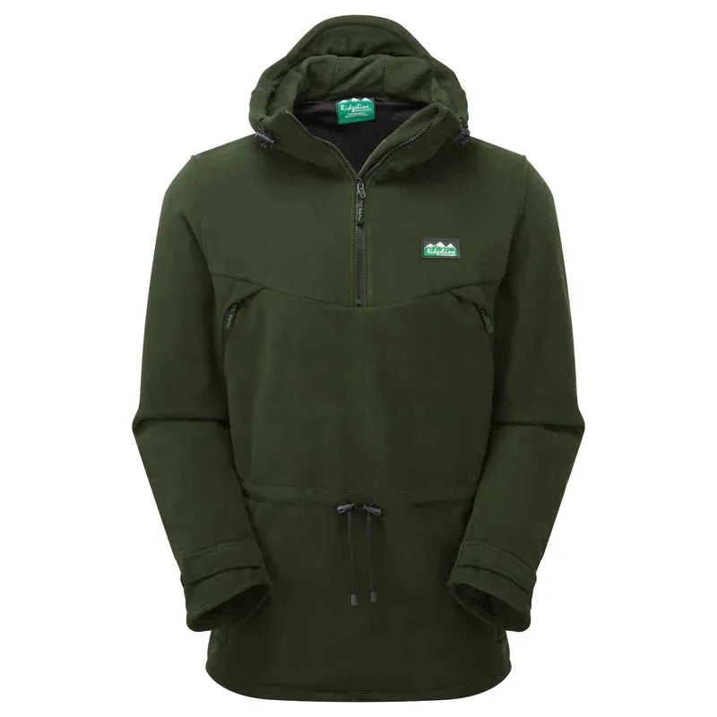 Ridgeline Mens Waterproof Olive Grizzly III Smock